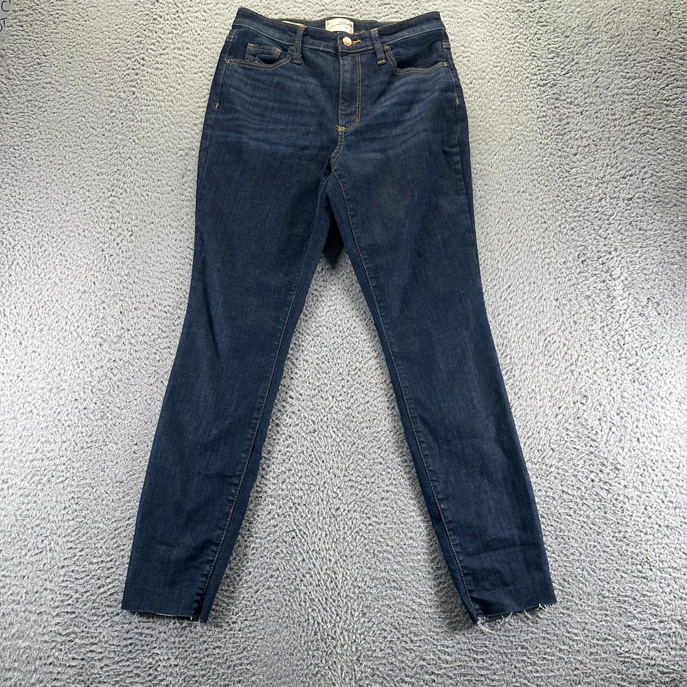 Universal Thread Jeans Women 8 Blue Cotton Denim Skinny Hi-Rise Stretch Workwear